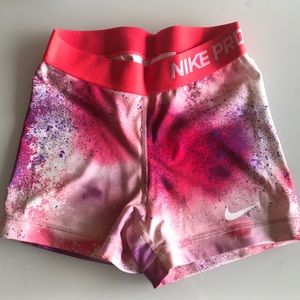 Nike Pro spandex shorts